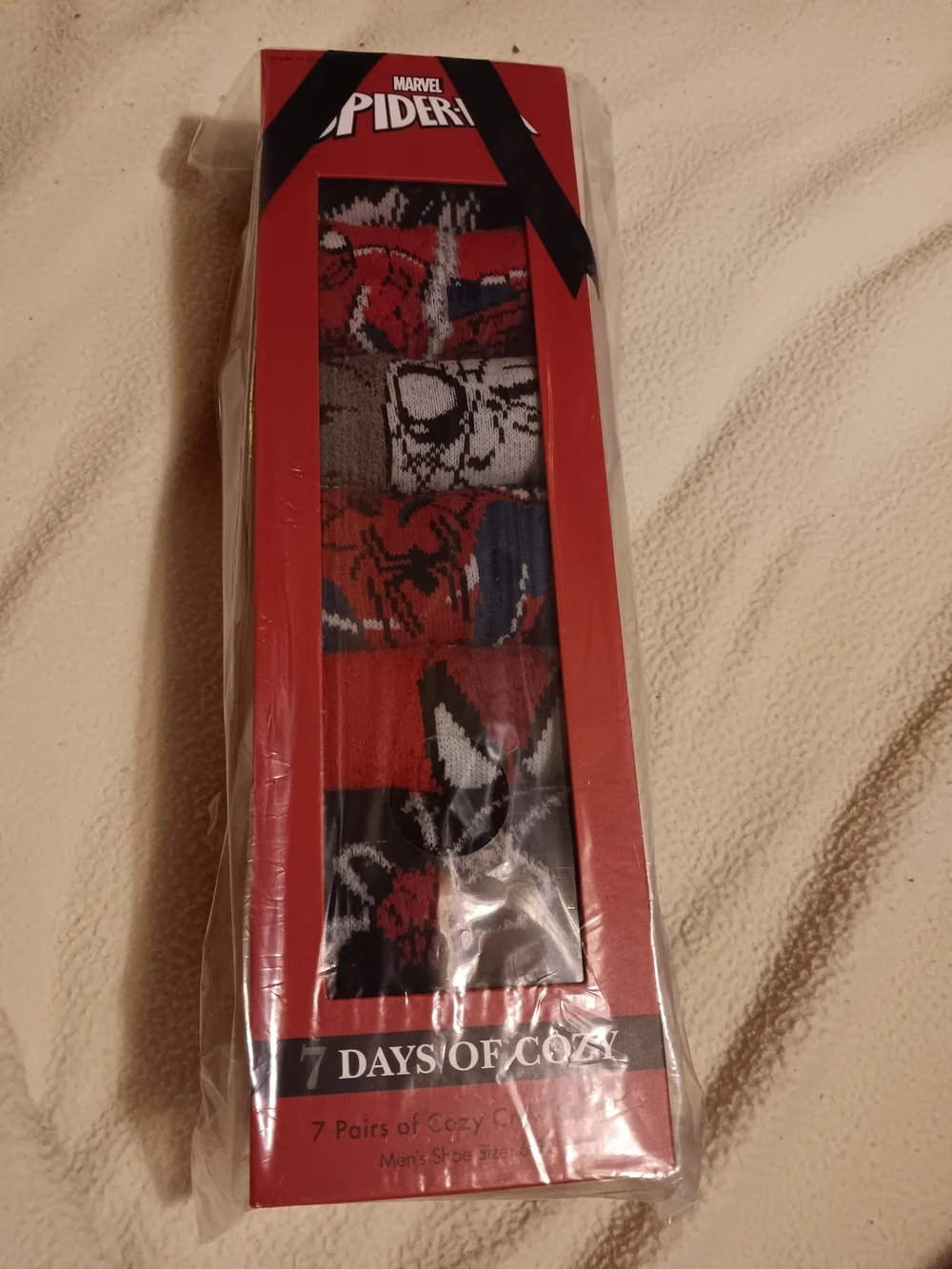 Spider-Man Cozy Crew Socks